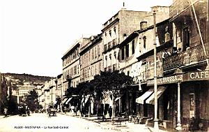 ALGER - MUSTAPHA - RUE SADI-CARNOT   